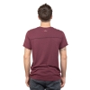 T-shirt męski Chillaz STREET MOUNTAIN LINE DARK RED